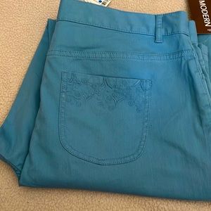 Women’s lighter blue modern fit women’s pants